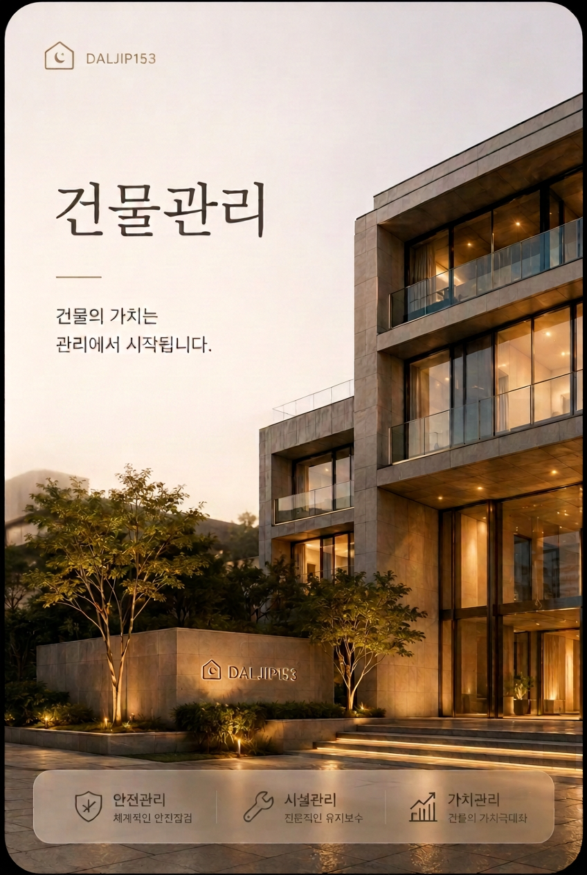 건물 및 임대관리